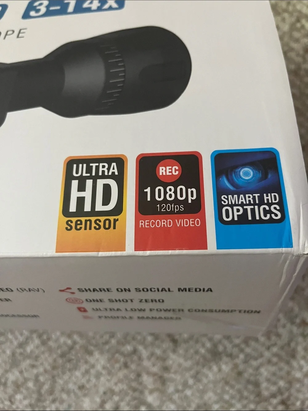 X-Sight 4K PRO 3-14x Smart HD Day/Night scope